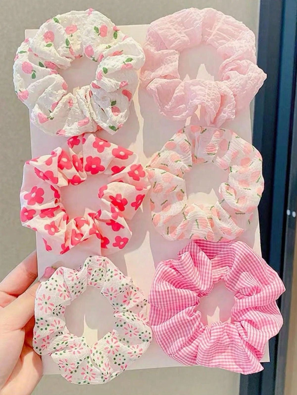 1 Pc Printed Scrunchie
