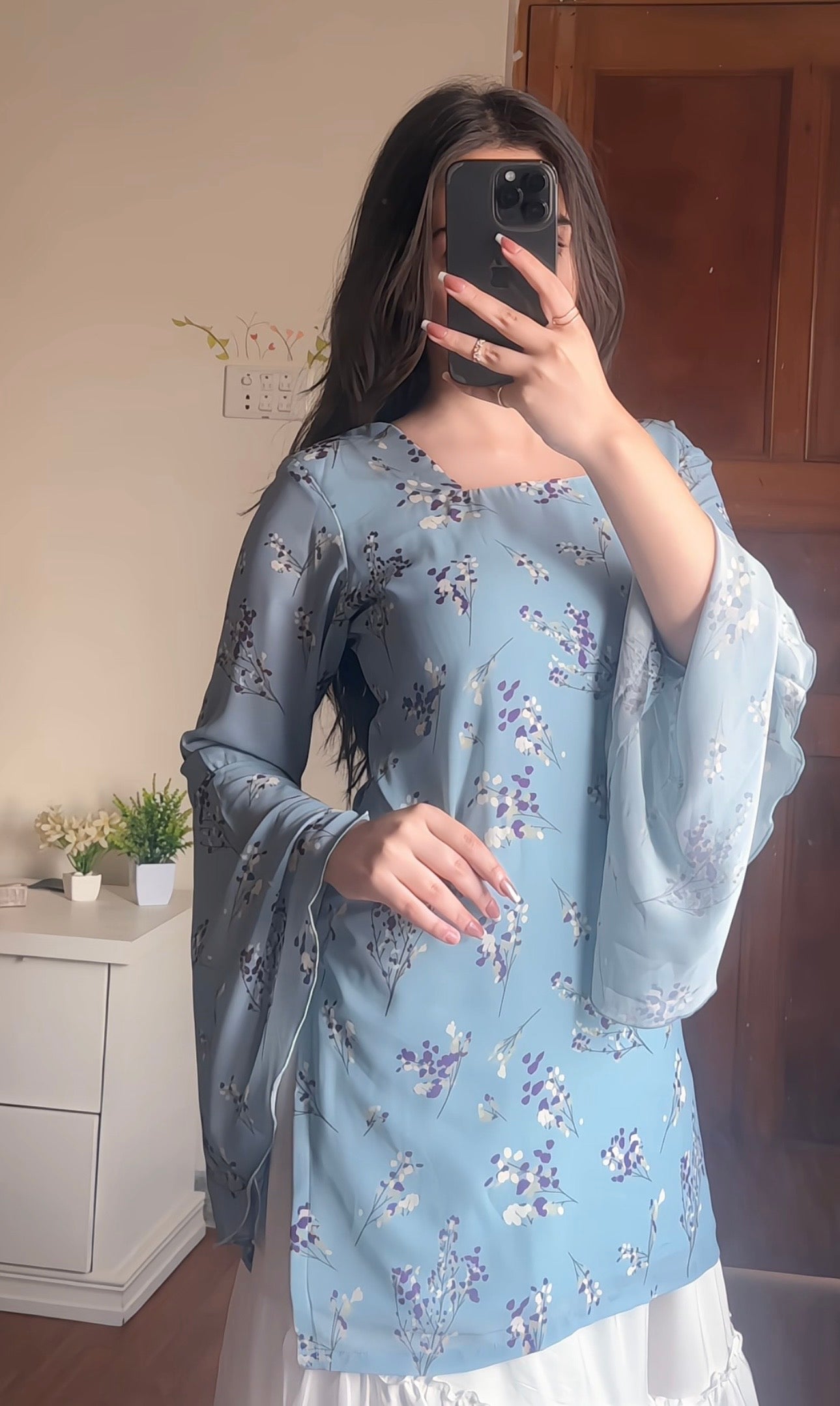 Lavender Mist - Fairy Kurti