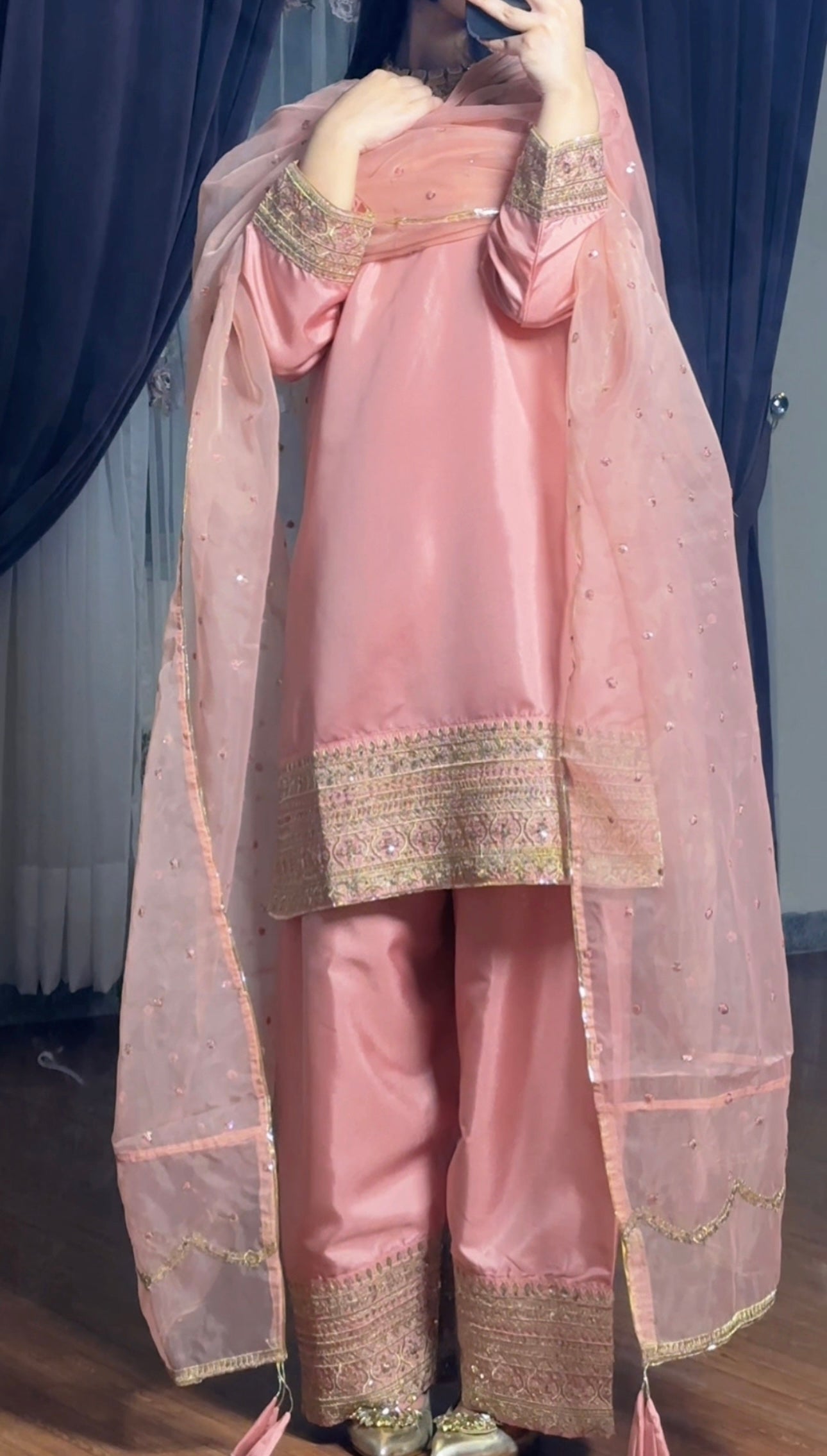 Pink Farshi Set - 3 PCS