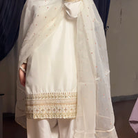 Ivory Farshi Set - 3 PCS