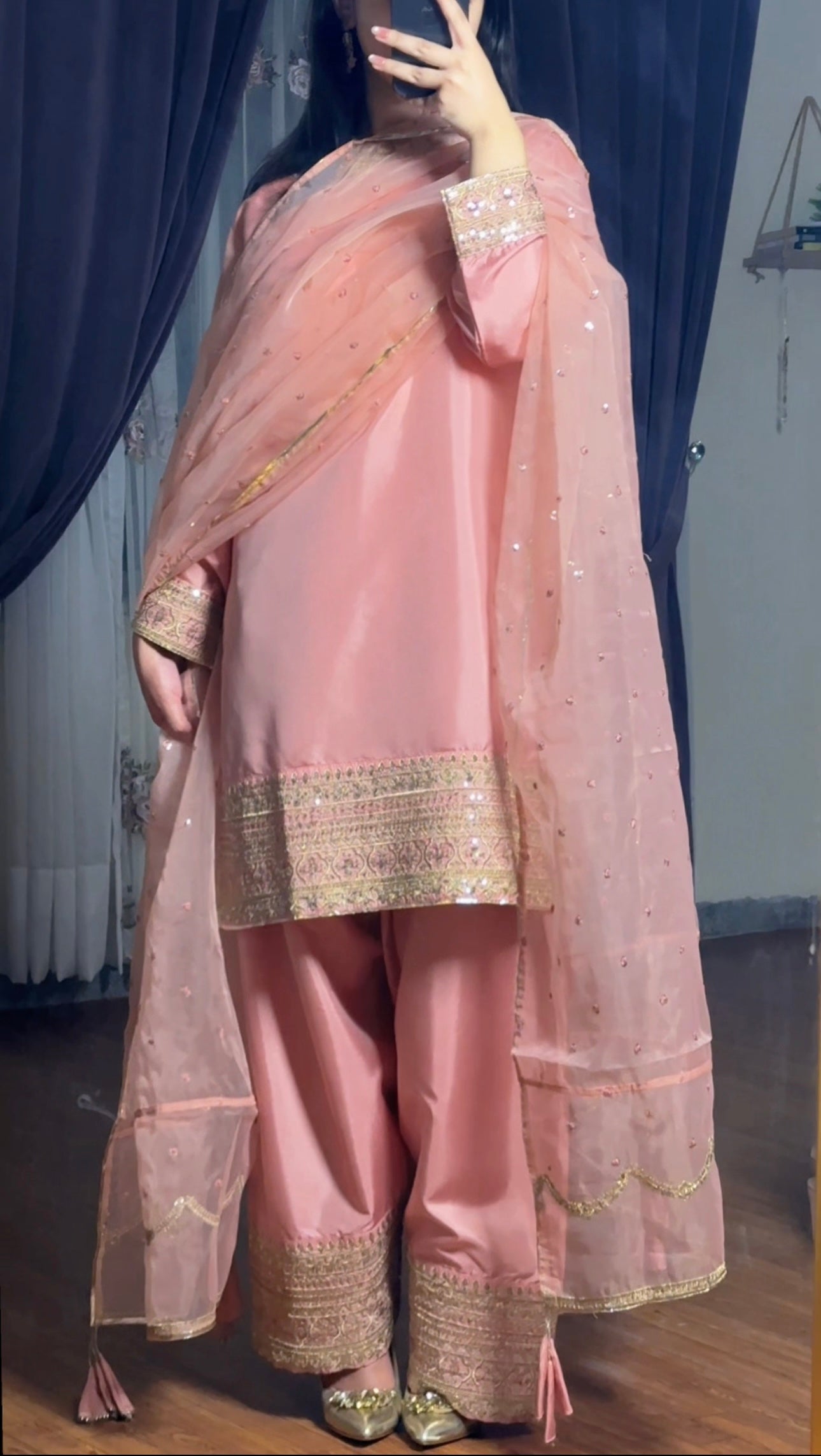 Pink Farshi Set - 3 PCS