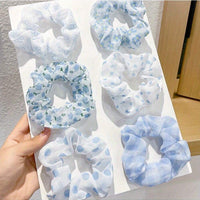 1 Pc  Printed Scrunchie