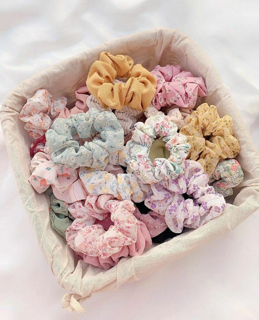 1 Pc  Printed Scrunchie