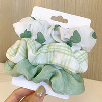 Bundle of 3 Cute Printed Scrunchies