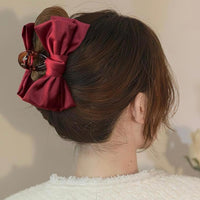 Large Bow Hair Claw