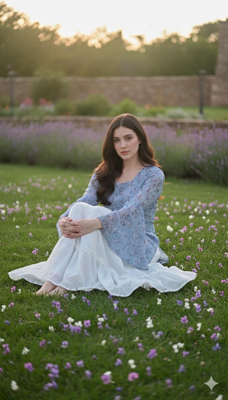 Lavender Mist - Fairy Kurti